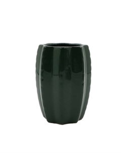 Стакан для зубных щеток VITARTA Cactus керамика темно-зеленый Vitarta
