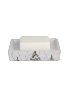 Мыльница VITARTA Parma керамика белый Vitarta