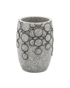 Стакан для зубных щеток VITARTA Comet полирезин серый Vitarta