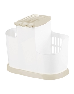 Подставка для столовых приборов 25х14,5х19см пластик латте Idea