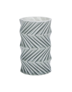 Стакан для зубных щеток VITARTA Geometry керамика серый Vitarta