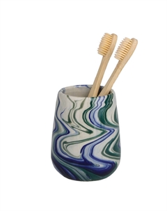 Стакан для зубных щеток VITARTA Multicolor керамика мультиколор Vitarta