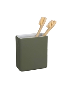 Стакан для зубных щеток VITARTA Green matte керамика хаки Vitarta