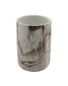 Стакан для зубных щеток VITARTA Marble sand керамика бежевый Vitarta