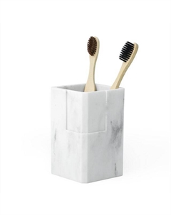 Стакан FORA Urban полирезин белый мрамор Fora