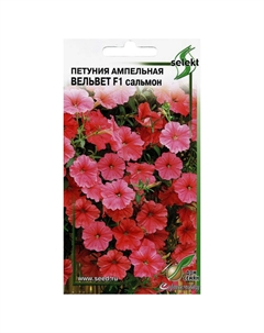 Семена Петуния ампельная Вельвет сальмон 0,05г Дом семян