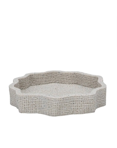 Мыльница VITARTA Clay полирезин бежевый Vitarta