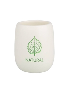 Стакан для зубных щеток VITARTA White birch полирезин белый Vitarta