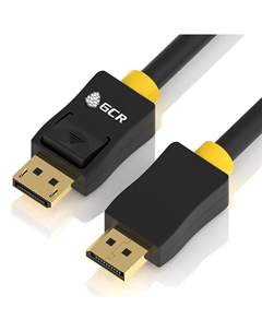 Кабель DisplayPort(20M)-DisplayPort(20M) 4K, v1.2/1.2, экранированный, 1.8 м, черный -DP2DP (-DP2DP-1.8m) Gcr