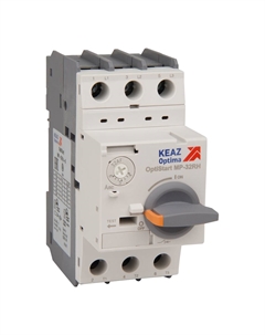 Выключатель автоматический КЭАЗ MP-32RH-4 OptiStart трехполюсный (3P/3П) 4А 100кА (251681) Кэаз