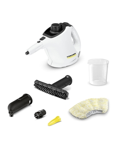 Пароочиститель KARCHER SC 1 *EU 1.2 кВт, белый (1.516-400.0) Karcher