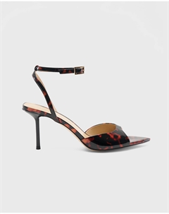 Босоножки на высоком каблуке леопардового цвета 2mood