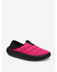 Слипоны утепленные женские Classic Puff Moc, Розовый Crocs