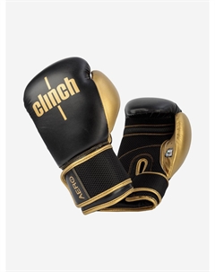 Перчатки боксерские Aero 2.0 черно-золотые, Черный Clinch