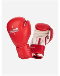 Перчатки боксерские Fight 2.0 красно-белые, Красный Clinch
