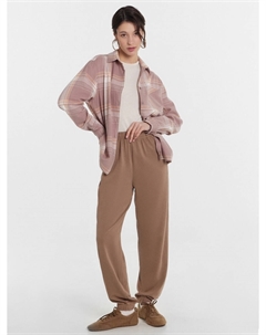 Брюки домашние женские коричневые Mark formelle