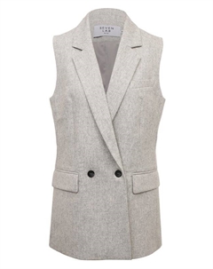 Шерстяной жилет Seven lab