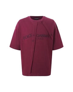 Хлопковая футболка Dolce&gabbana