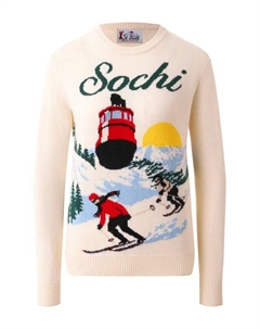 Пуловер из шерсти и вискозы Mc2 saint barth