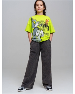 Брюки трикотажные для девочек (кюлоты) Playtoday tween