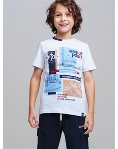 Фуфайка трикотажная для мальчиков (футболка) Playtoday tween