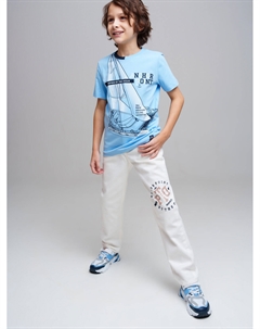 Фуфайка трикотажная для мальчиков (футболка) Playtoday tween