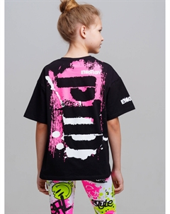 Фуфайка трикотажная для девочек (футболка) Playtoday tween