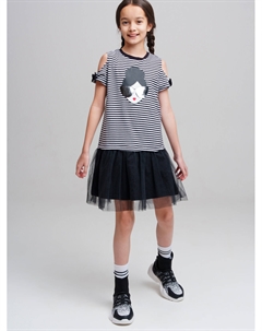 Платье трикотажное для девочек Playtoday tween