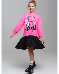 Платье трикотажное для девочек Playtoday tween