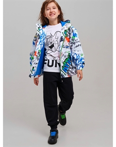 Куртка текстильная с полиуретановым покрытием для мальчиков (ветровка) Playtoday tween