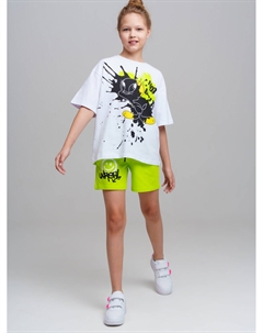 Фуфайка трикотажная для девочек (футболка) Playtoday tween