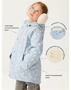 Дождевик с принтом для девочек Sela