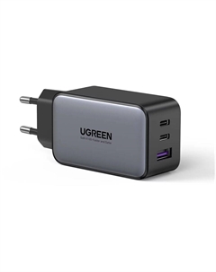 Сетевое зарядное устройство Ugreen CD244 (10335) 65W 2xType C + USB, черное