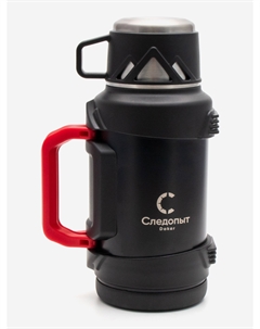 Термос -Dakar со складными ручками, 1,5л., Черный Следопыт