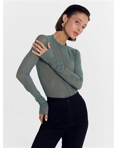 Джемпер женский в пыльно-зеленом цвете Mark formelle