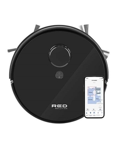 RED SOLUTION Умный робот-пылесос solution RV-R6060S Wi-Fi Red solution