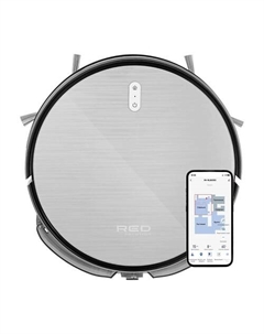 RED SOLUTION Умный робот-пылесос solution RV-R6030S Wi-Fi Red solution