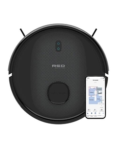 RED SOLUTION Умный робот-пылесос solution RV-RL6100S Wi-Fi Red solution