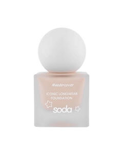 Стойкая тональная основа ICONIC LONGWEAR FOUNDATION #undercover Soda