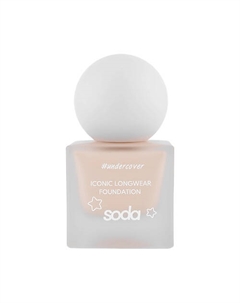 Стойкая тональная основа ICONIC LONGWEAR FOUNDATION #undercover Soda