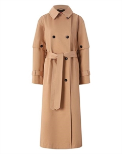 Хлопковый тренч Hugo