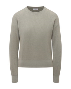 Хлопковый пуловер Brunello cucinelli