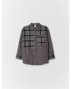 Фланелевая рубашка в клетку для мальчиков Sela
