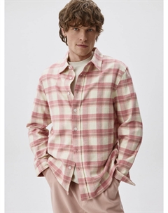 Рубашка в клетку из твила Sela