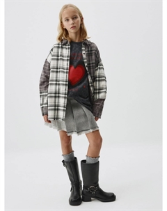 Юбка в складку в стиле пэчворк для девочек Sela