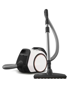 Пылесос Boost CX1 125 Edition PowerLine Lotus, 890Вт, белый/черный Miele