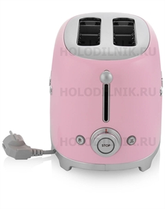 Тостер Smeg TSF 01 PKEU розовый