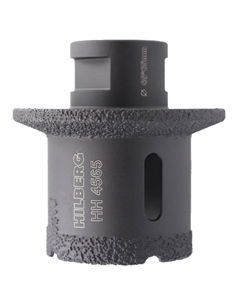 Коронка-фреза алмазная по плитке HH4565, 45-65 мм, Super Hard, М14 Hilberg