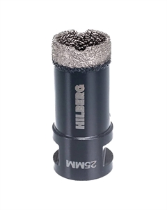 Коронка алмазная HH625, 25 мм, Super Hard, M14 Hilberg