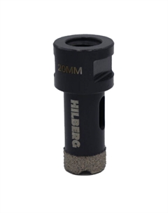 Коронка алмазная HH620, 20 мм, Super Hard, M14 Hilberg